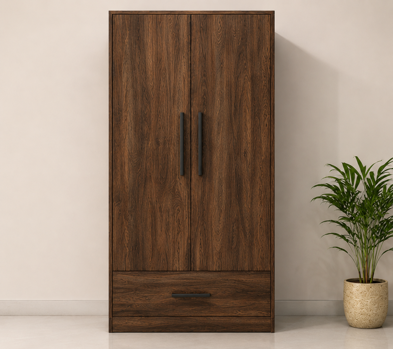 Jungle Wood 2-door wardrobe WC11 available in Delhi NCR